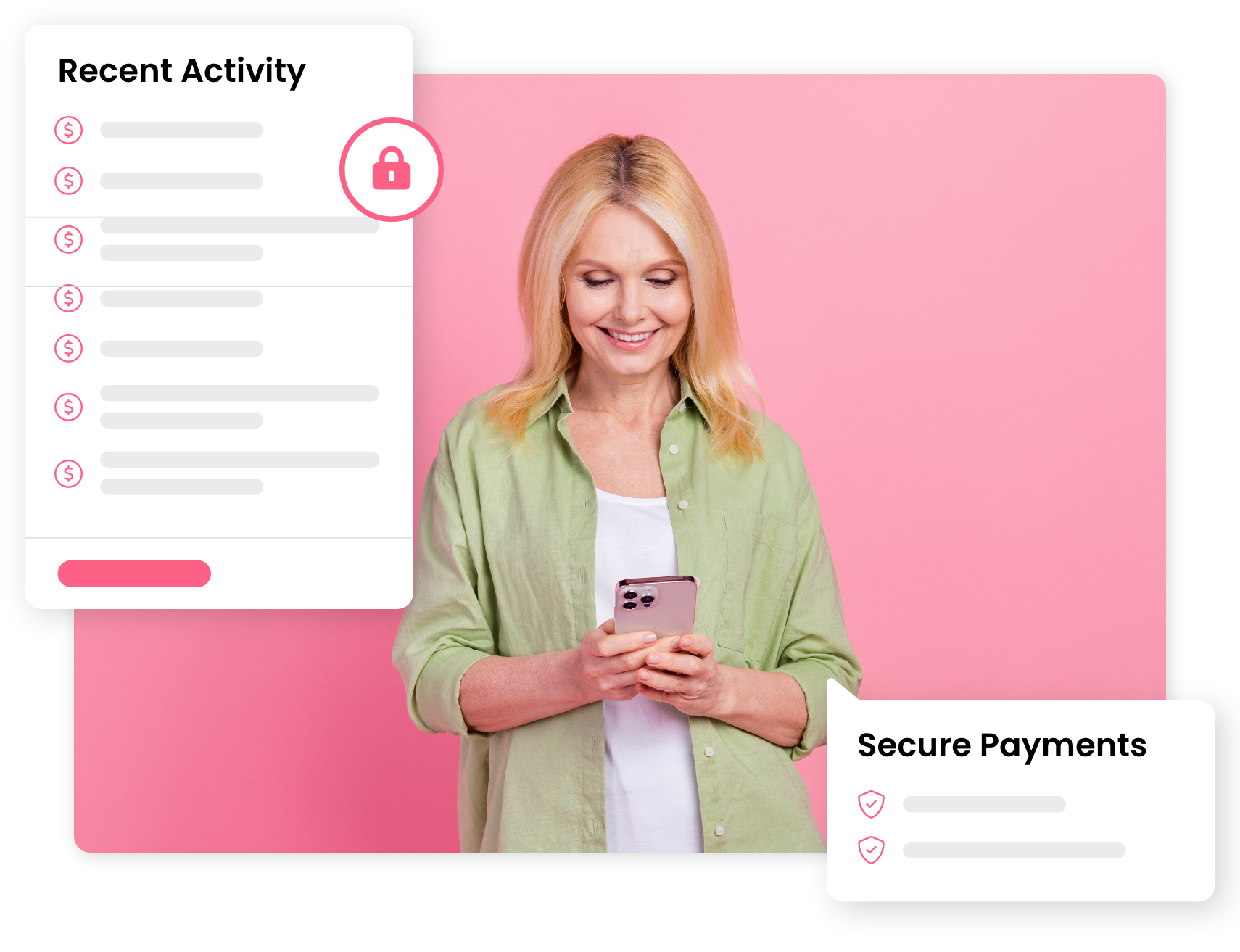 LS Secure Payments – woman