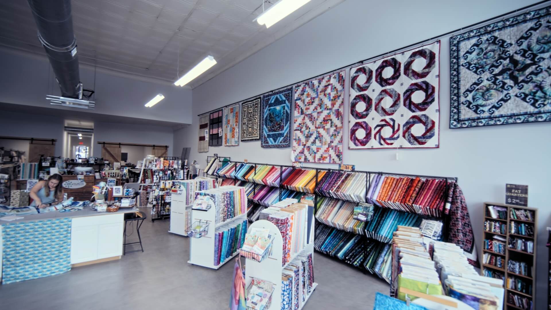 Palmetto Stitches and Quilts_Store Wide_Inventory Wall