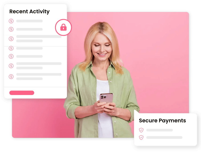 LS Secure Payments – woman