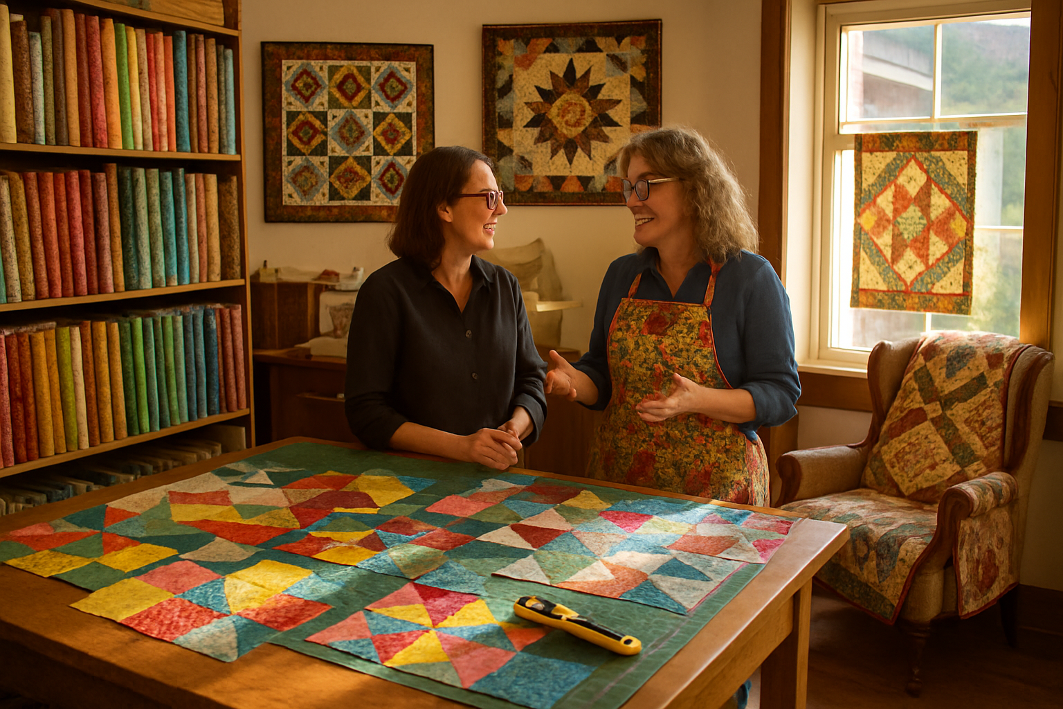 custom quilt consultation